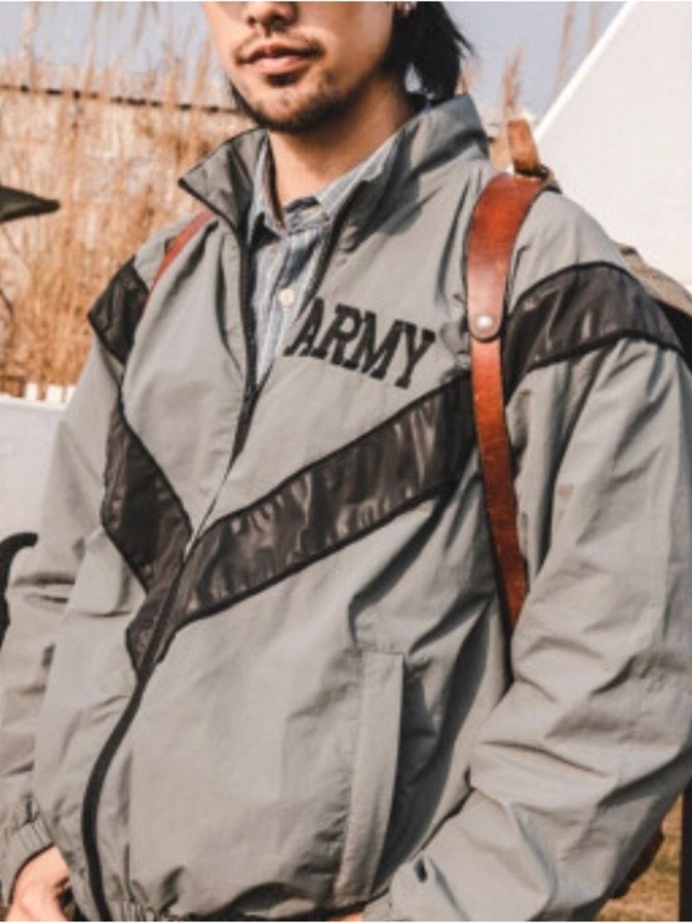 Army windbreaker